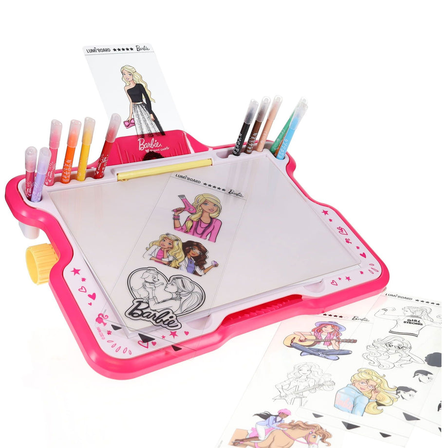 Barbie store drawing set