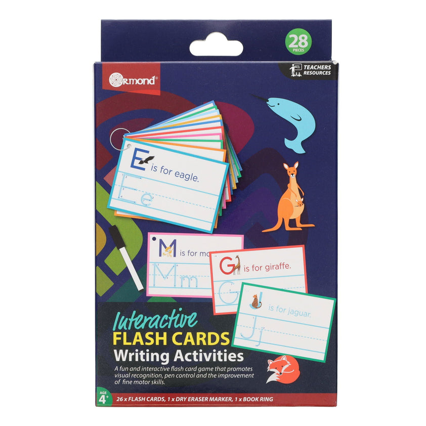 Ormond Interactive Flash Cards - Writing Activities – McArdles iSchool