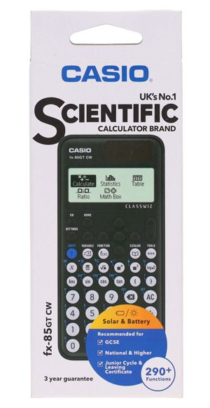 Nouveau Casio FX-83GTCW Rose Calculatrice Scientifique