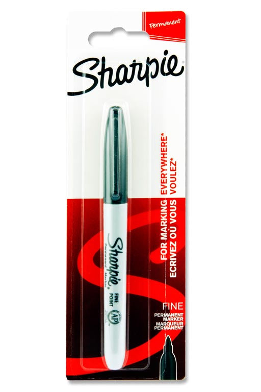 Sharpie Fine Point Permanent Marker - Red - Permanent Markers / Pens