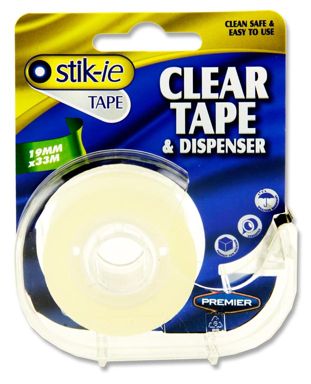 Staples Invisible Tape - Boxed - 19 mm x 33 m - 6 Pack